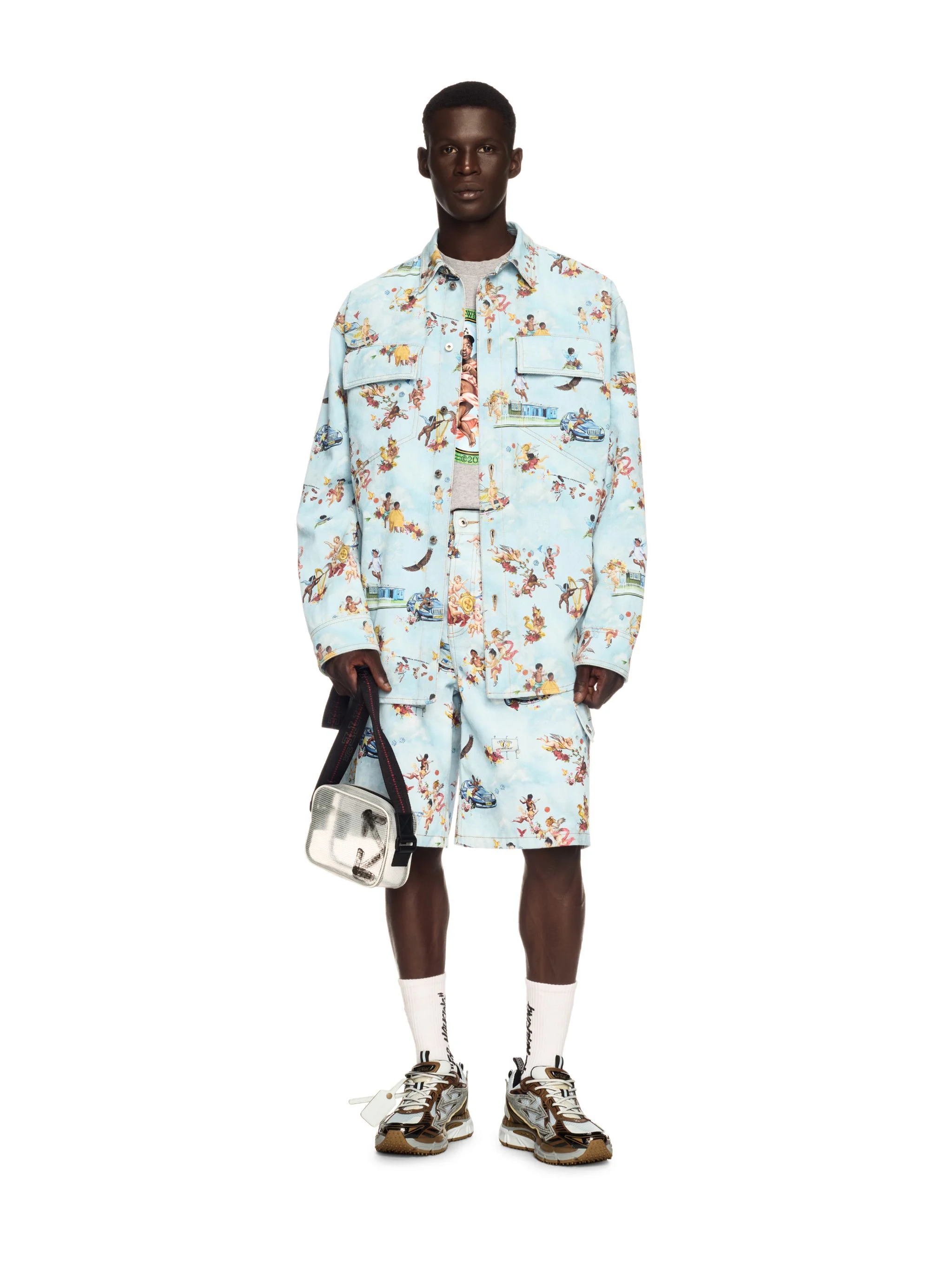 Fresco Print Den Safari Cargo Multicolor