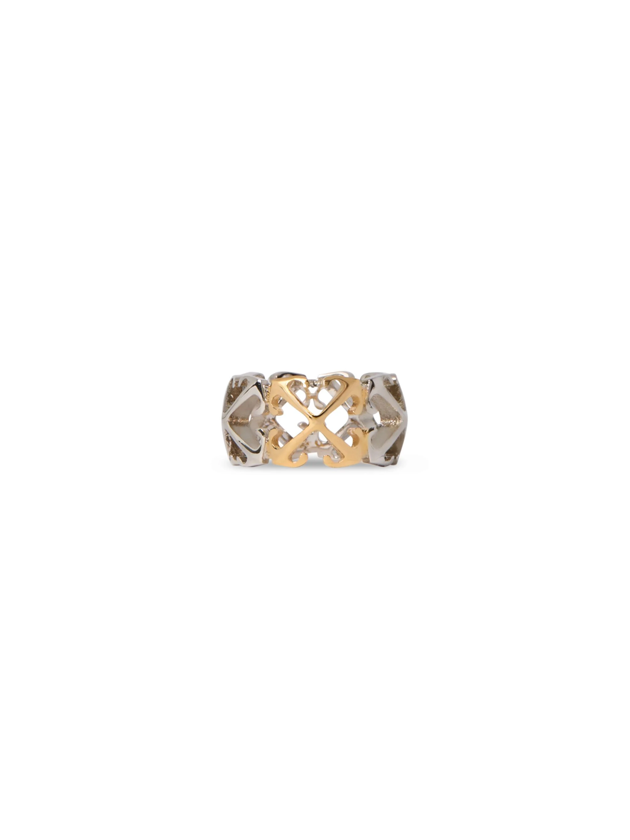 Bicolor Arrow Chain Ring