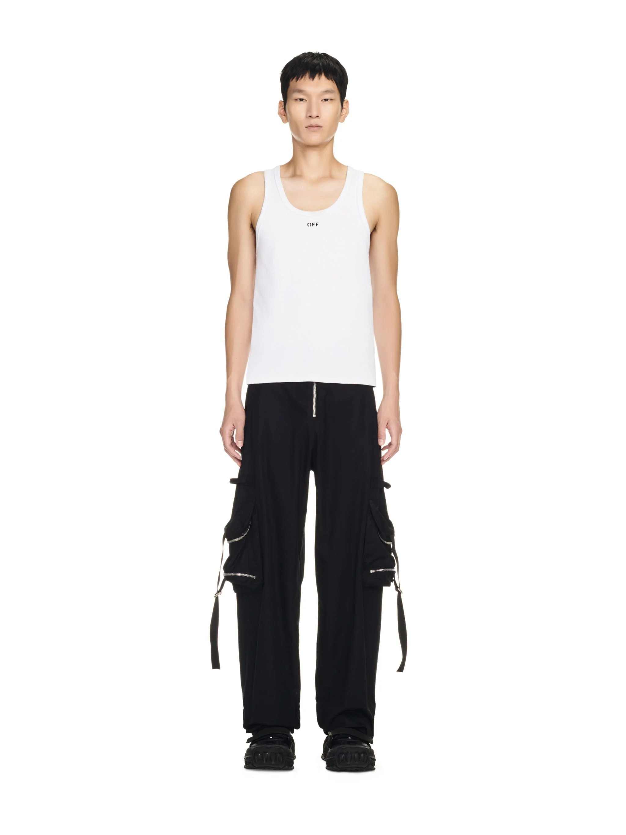 Off Stamp Rib Tanktop