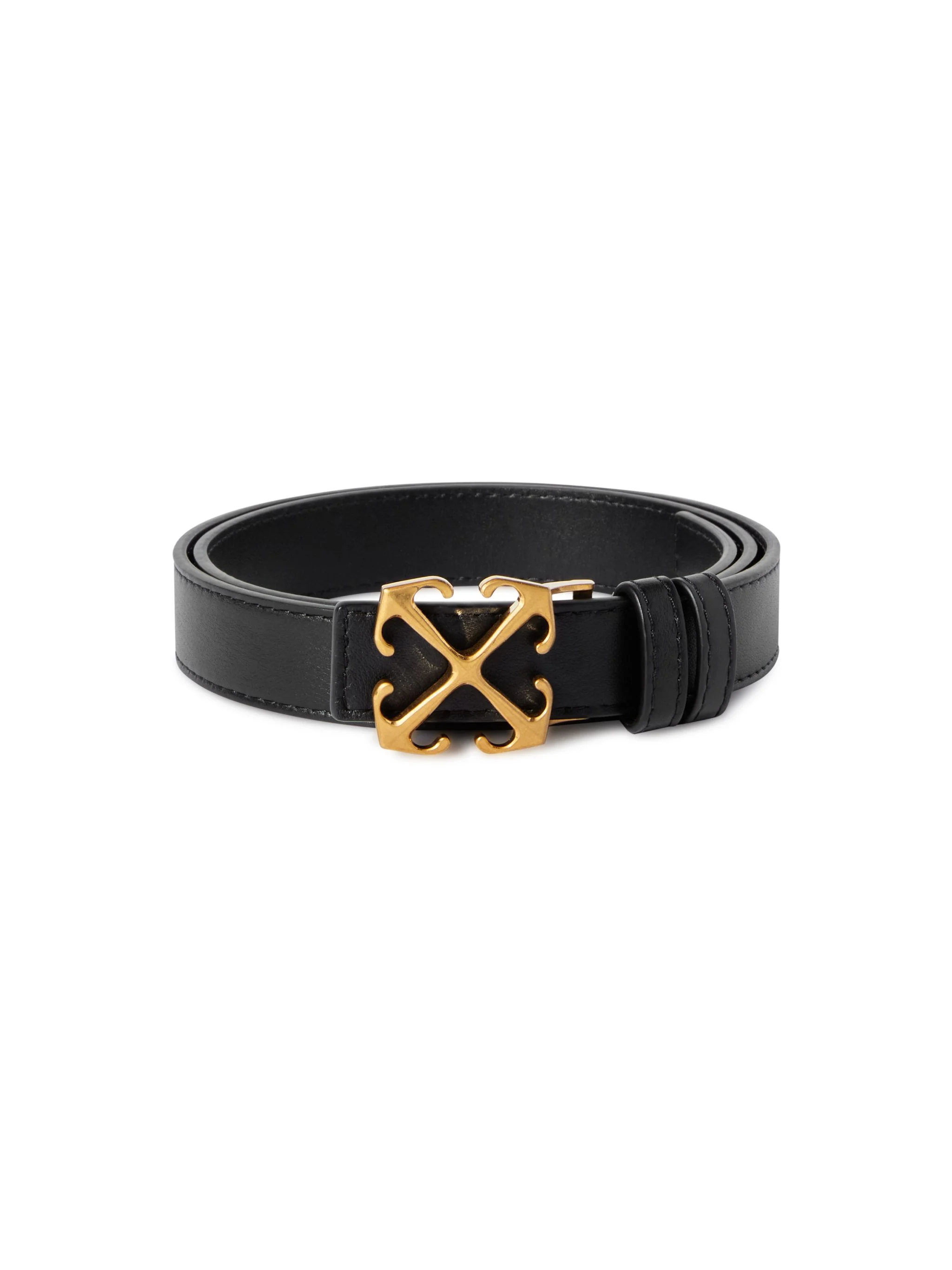 Black/Gold Arrow Belt 25
