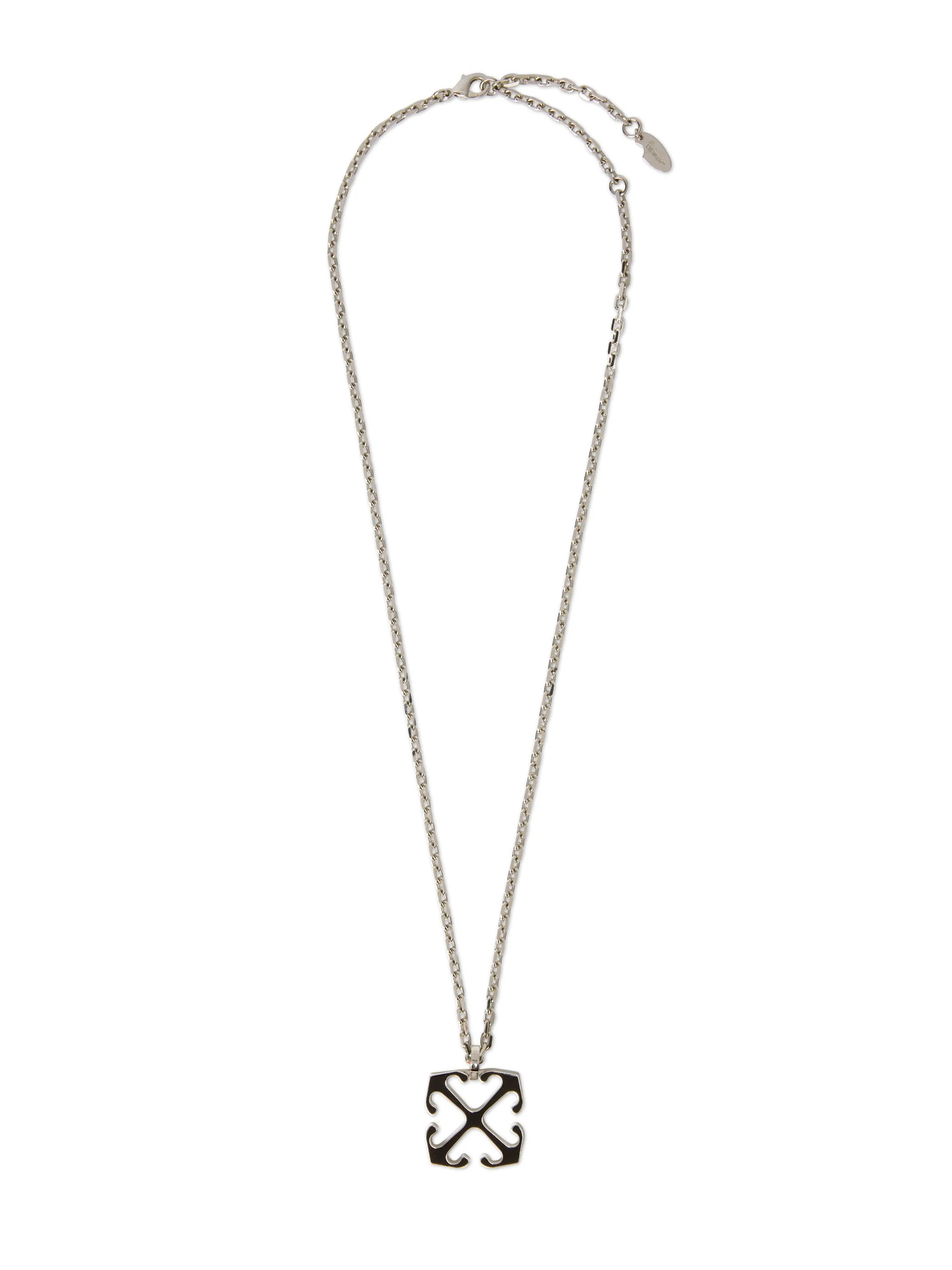 Enamel Arrow Pendant Necklace