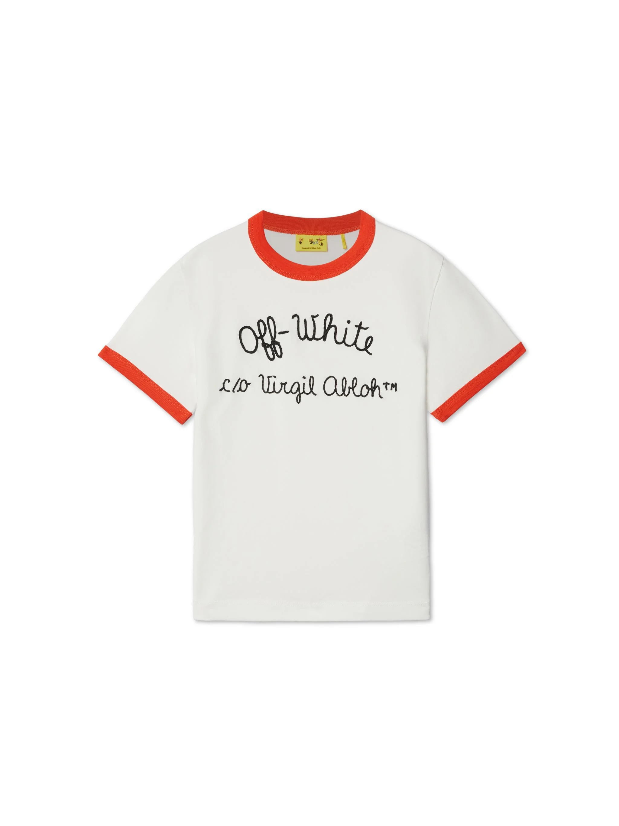 Embroidered Ringer T-Shirt