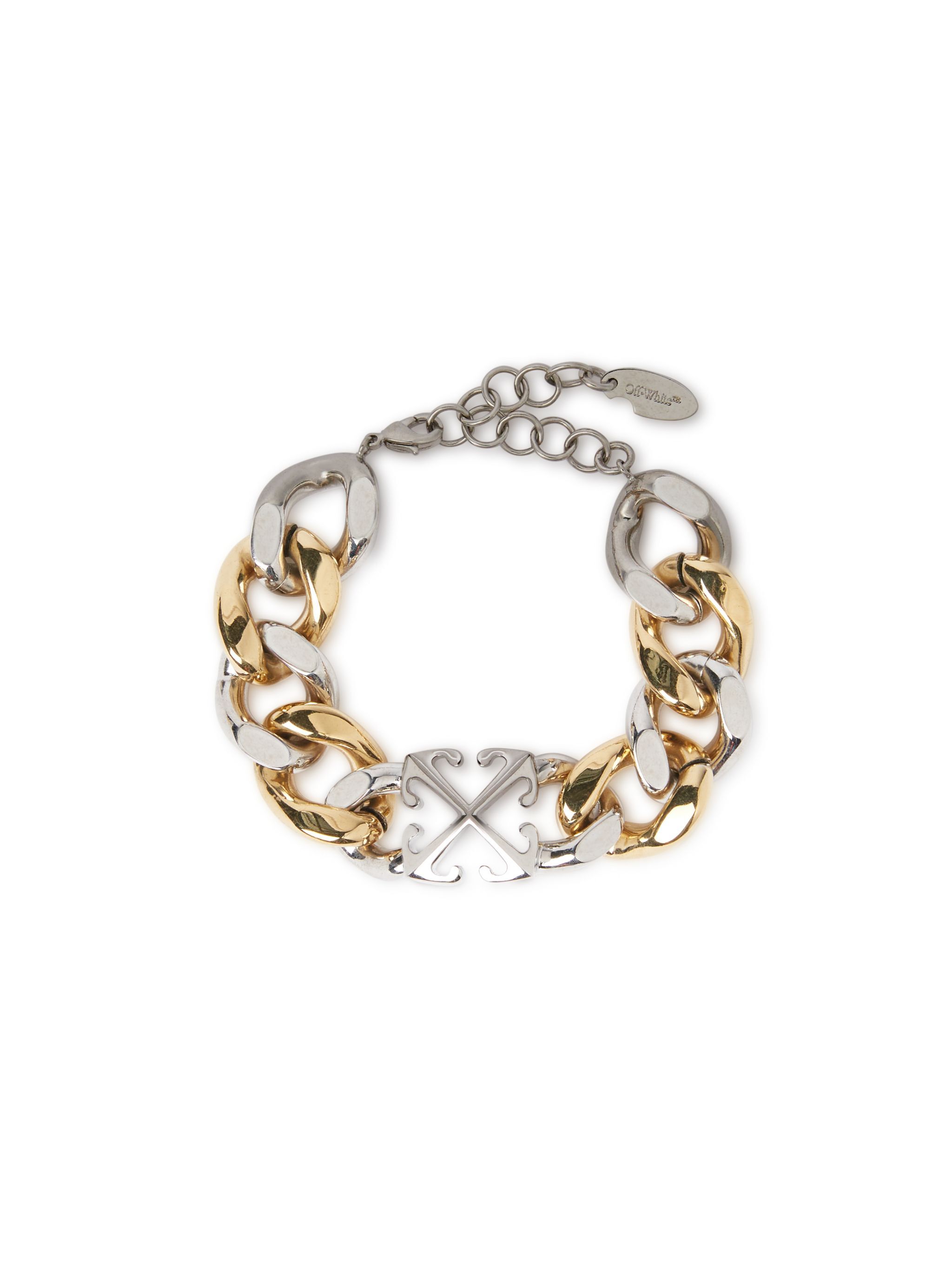 Bicolor Arrow Chain Bracelet
