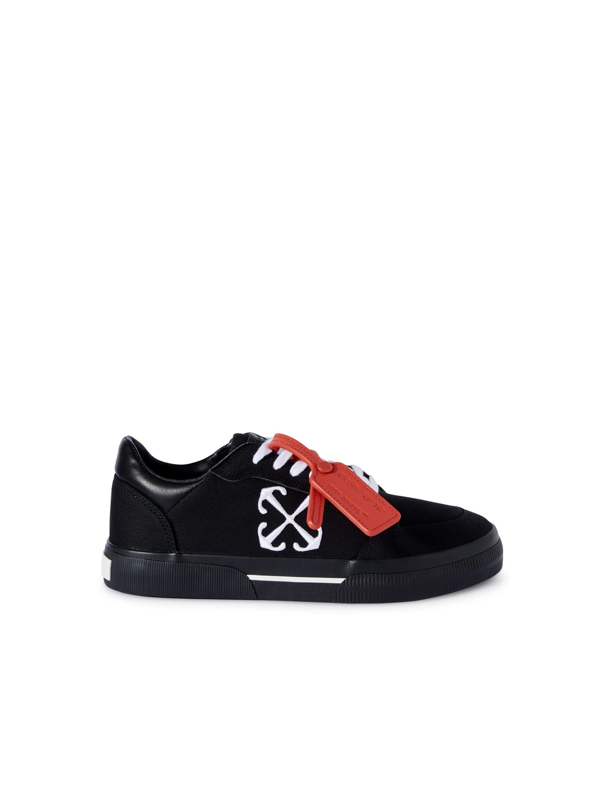 Black/White Canvas Vulcanized
