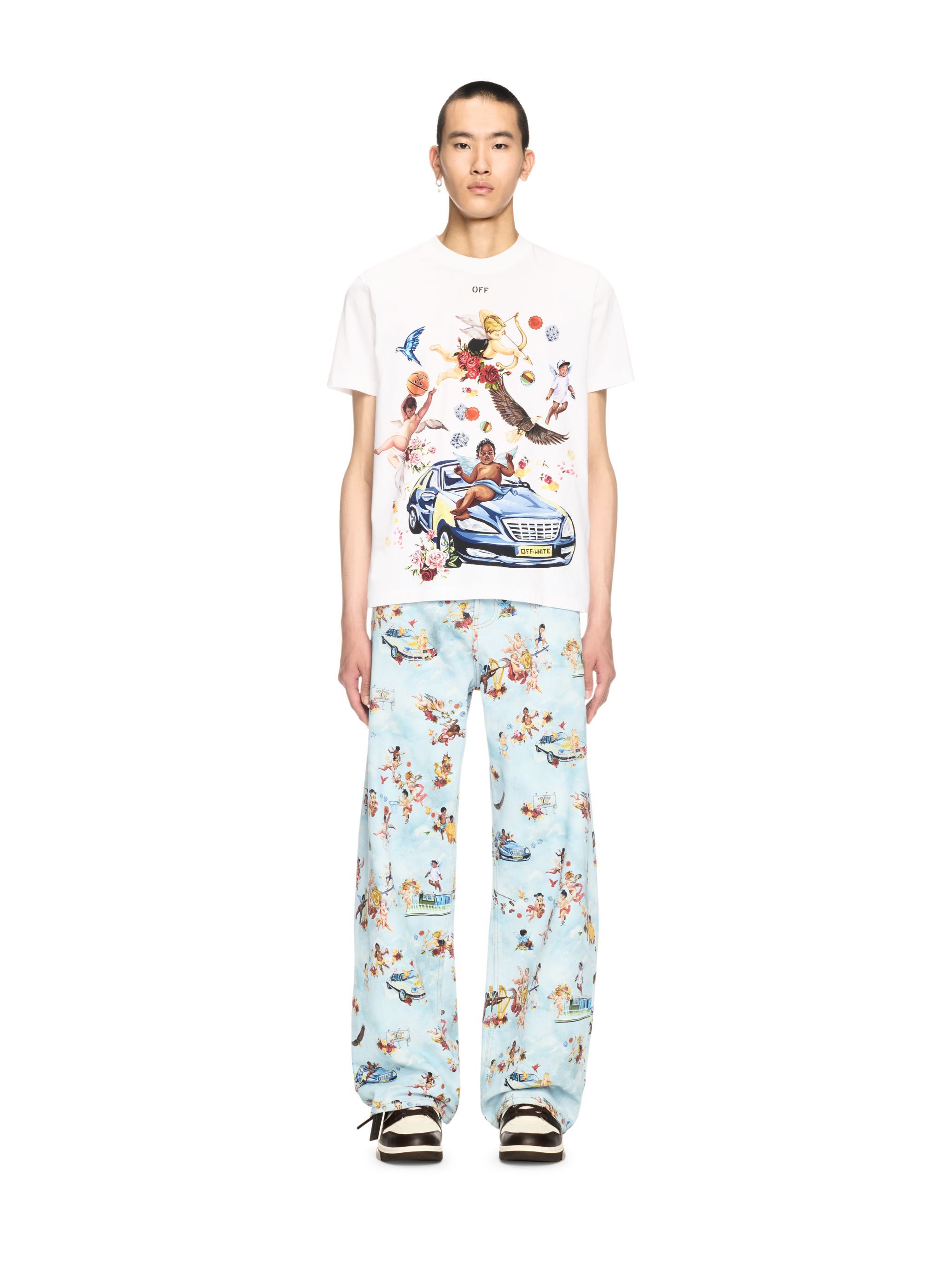 White Car Fresco T-Shirt