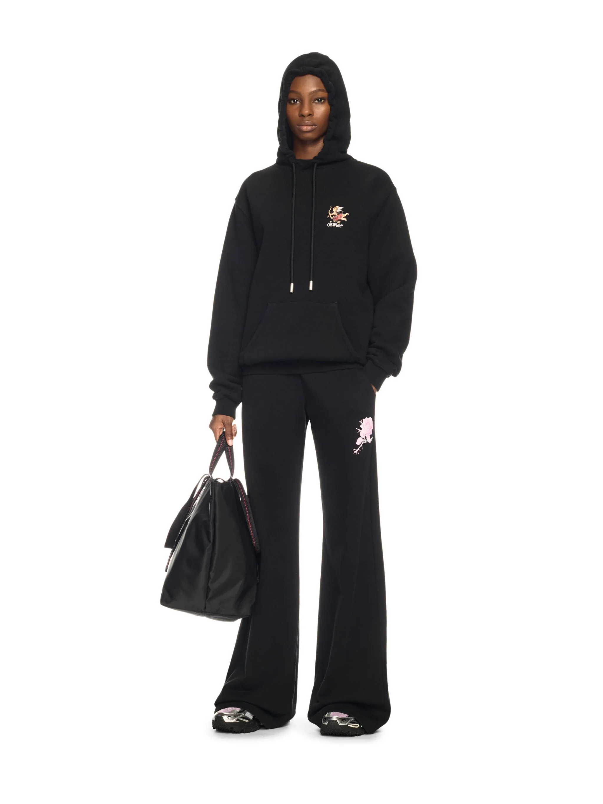 Black Bookish Fresco Hoodie