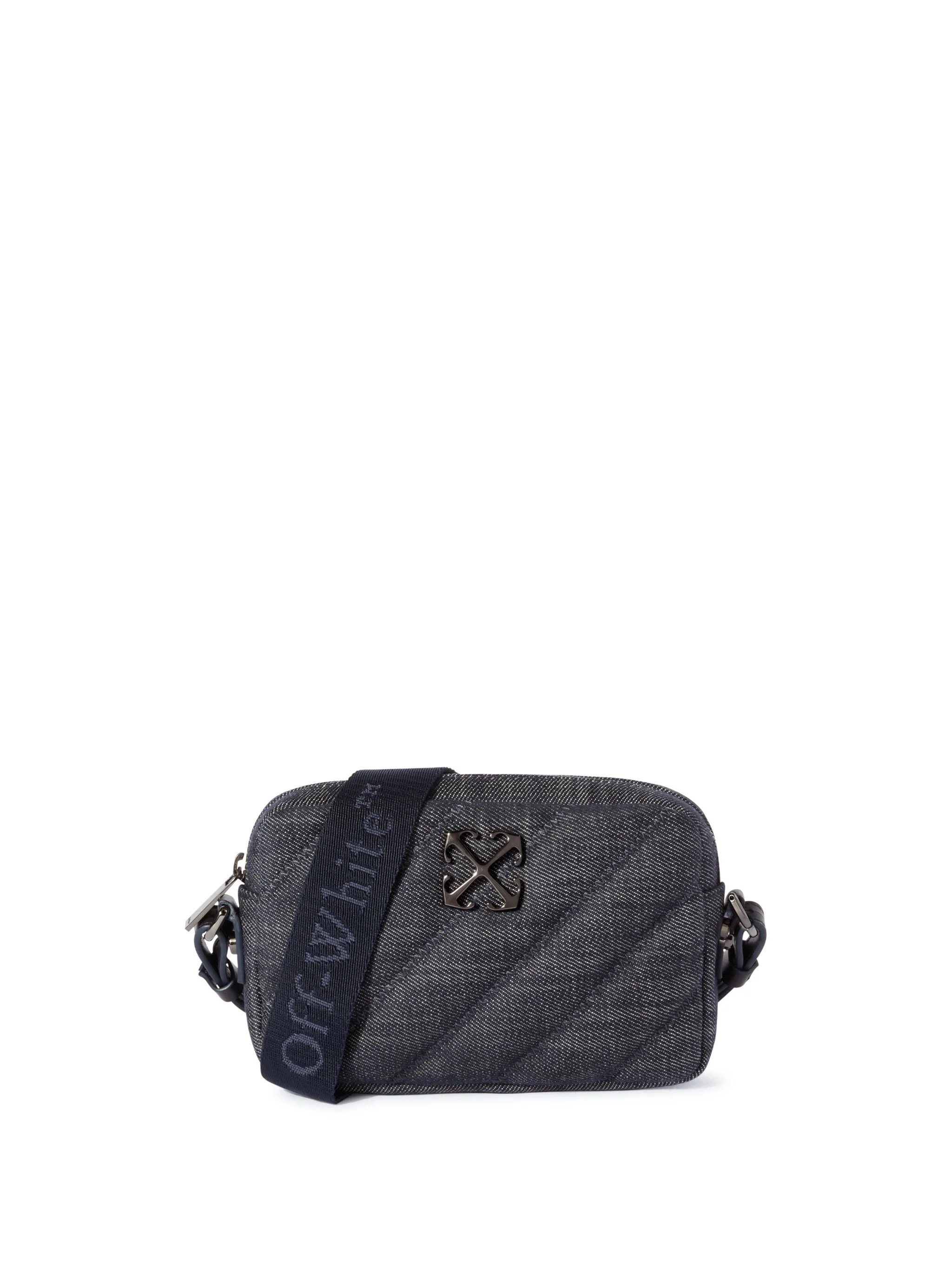 Quilting Camera Bag Denim S Dark Blue -