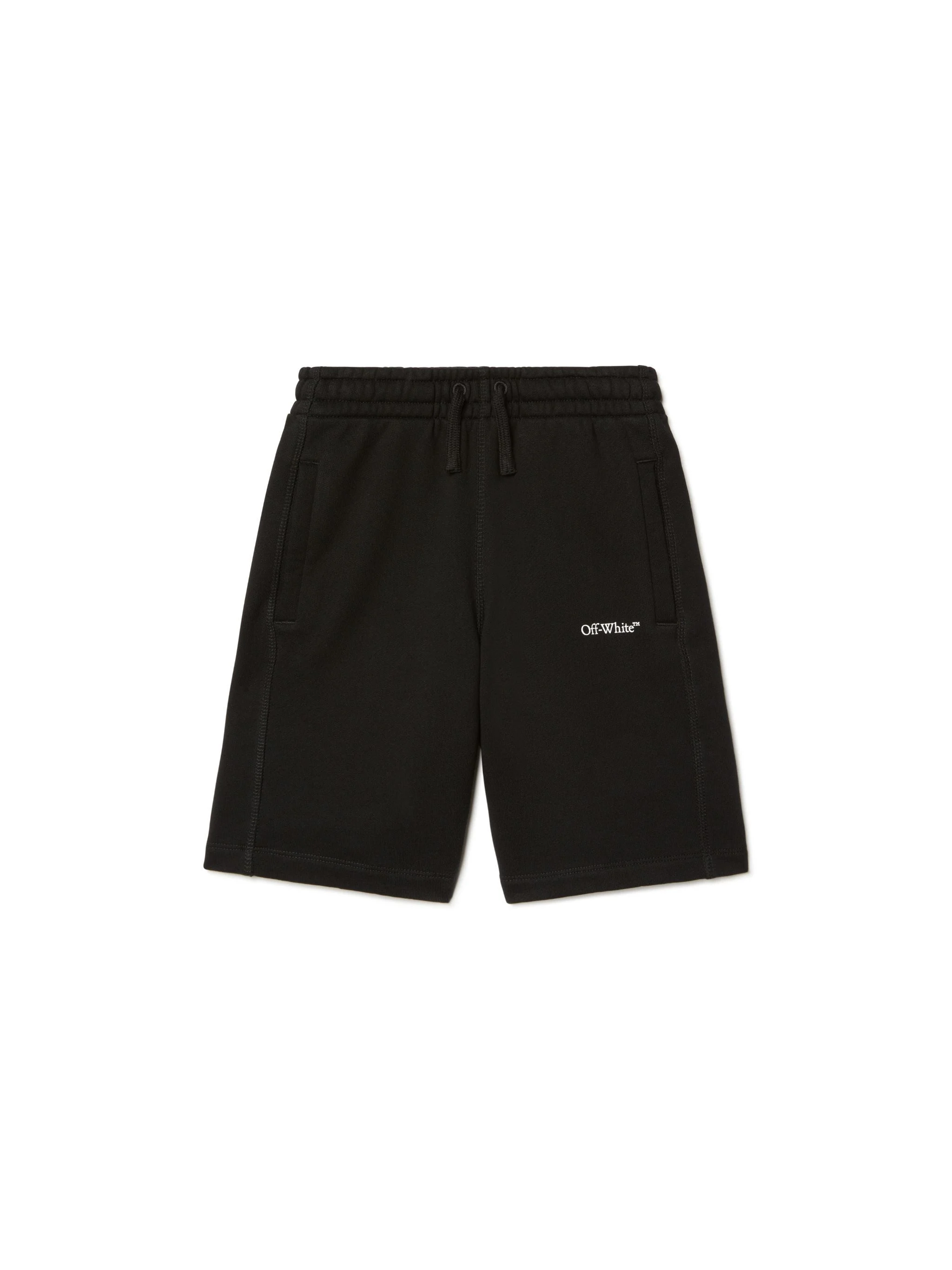 Diagonal Bookish Sweat Shorts